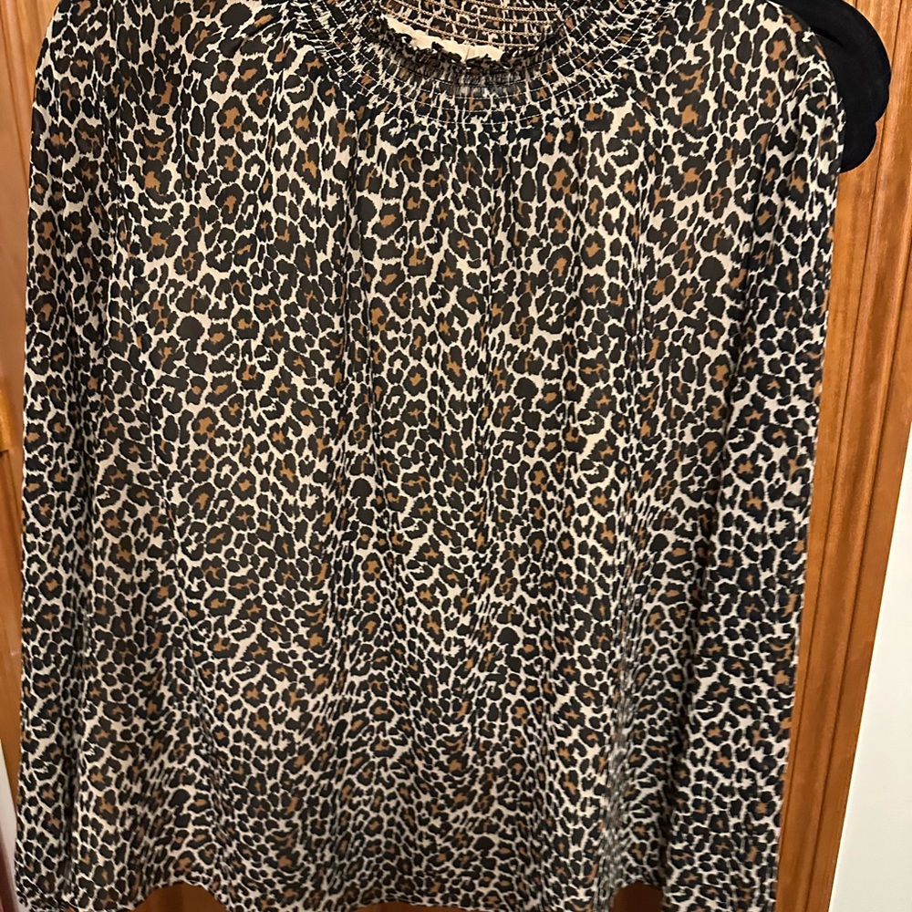 Leopard Print Women's Top
